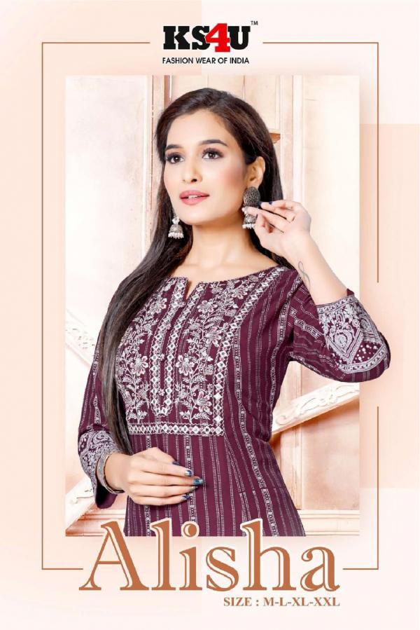 Ks4u Alisha Vol 1 Fancy Designer Exclusive Kurti Collection